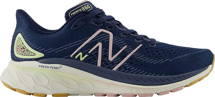 Кроссовки Wmns Fresh Foam X 860v13 'Navy Orb Pink', синий