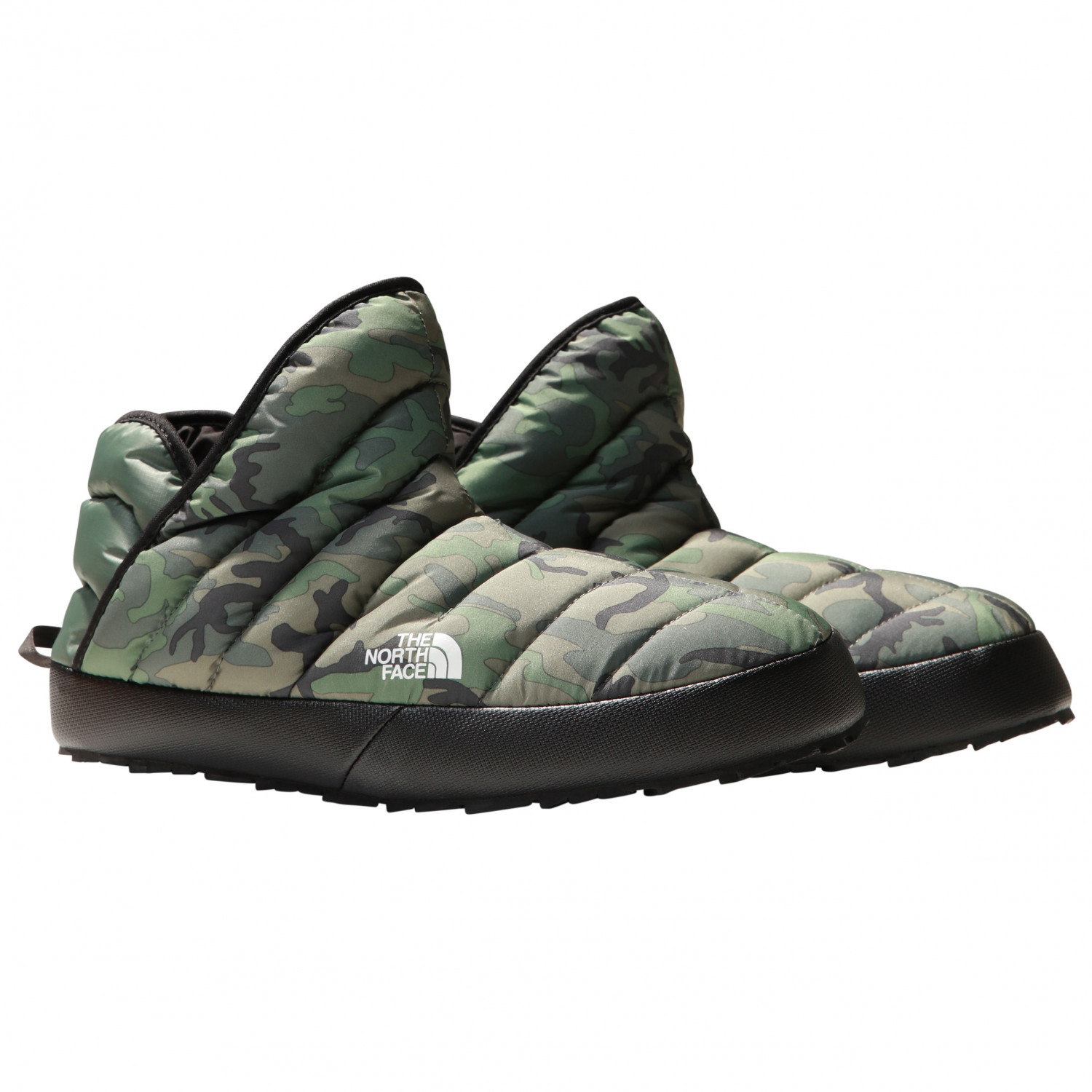 

Тапочки The North Face Thermoball Traction Bootie, цвет Thyme Brushwood Camo Print/TNF Black