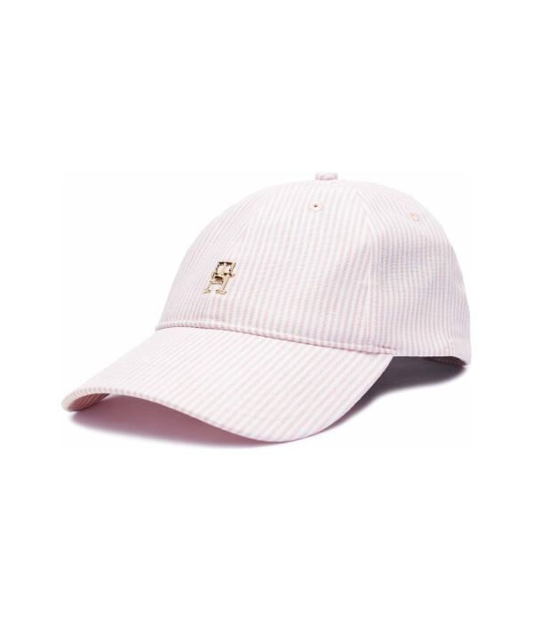 

Льняная бейсболка Tommy Hilfiger, коричневый