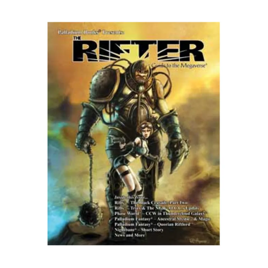 

#55 "Triax & the NGR O.C.C.s Update, Ancestral Mystic & Magic Black Crusade", Rifter - #051 - #100, мягкая обложка