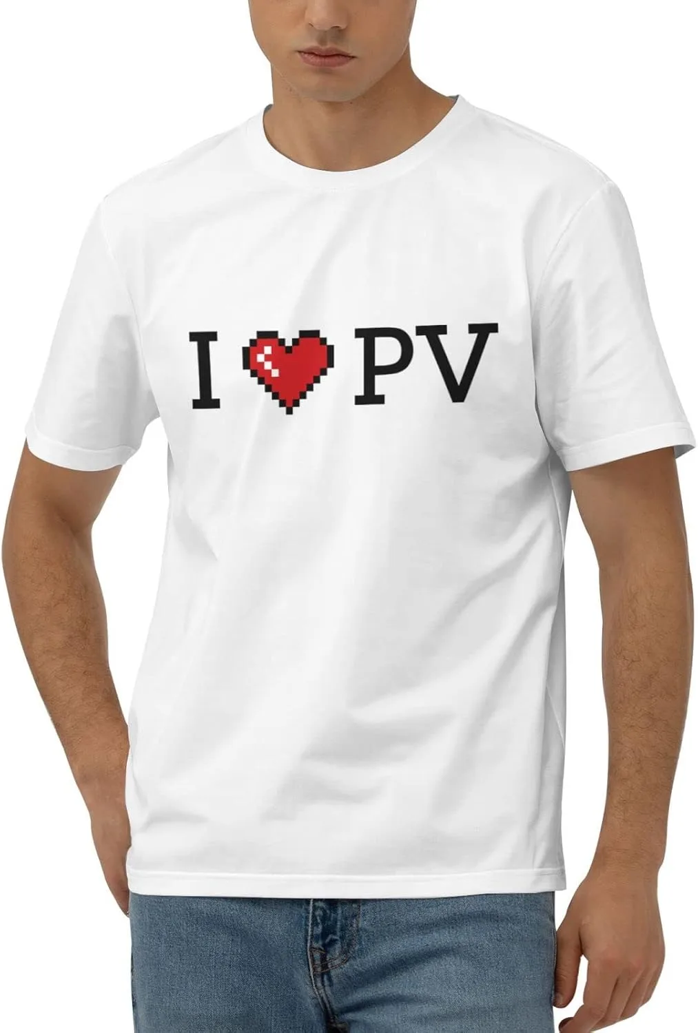 

Футболка Funny Men с принтом I Love Pv gaeruite