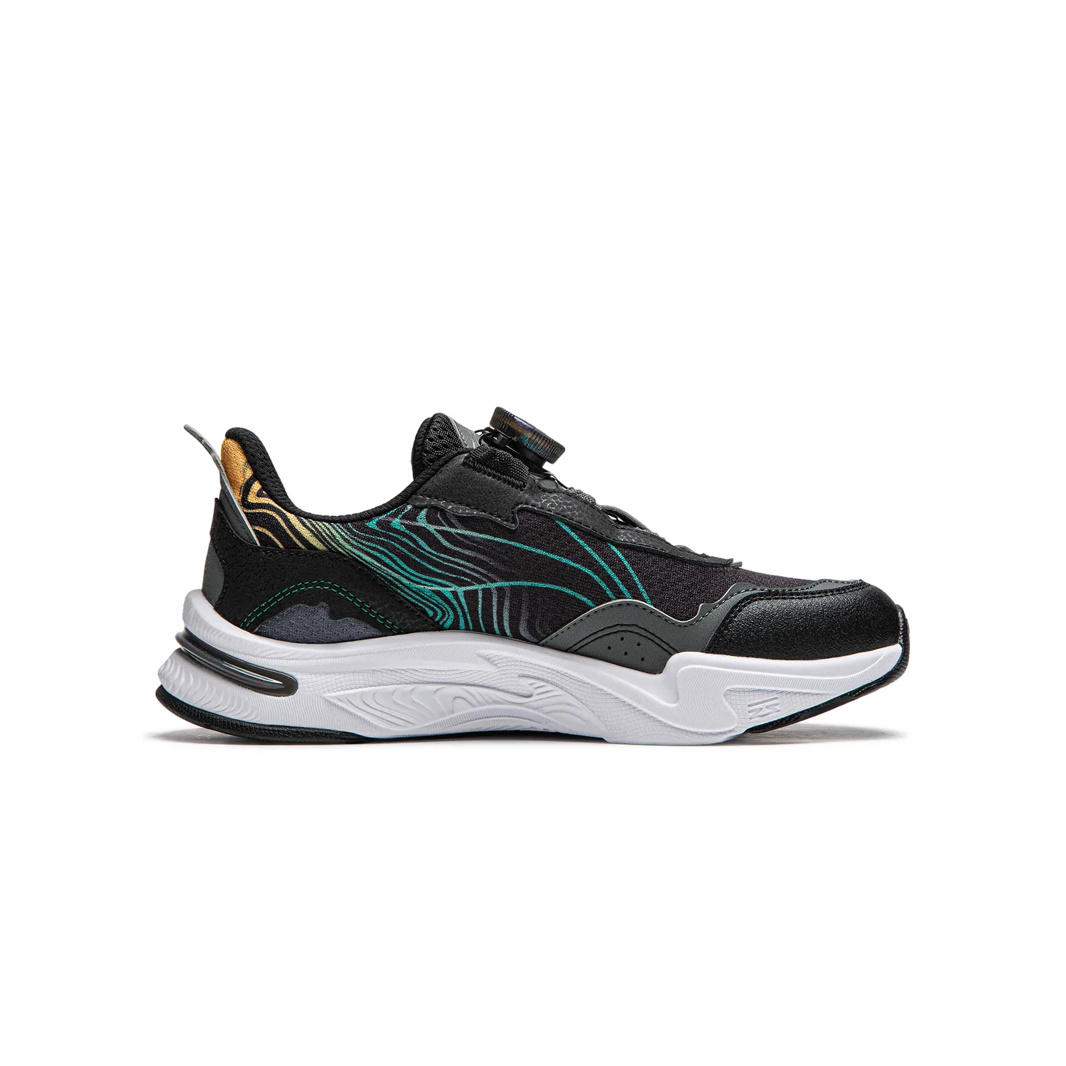 YOUNG Li-Ning YOUNG Cushioning Rebound низкие детские кроссовки черные — фото 4