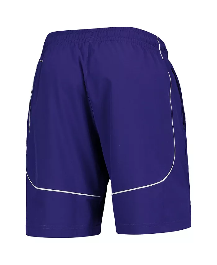 Мужские шорты для баскетбола Washington Huskies Swingman AEROREADY фиолетового цвета adidas — фото 4