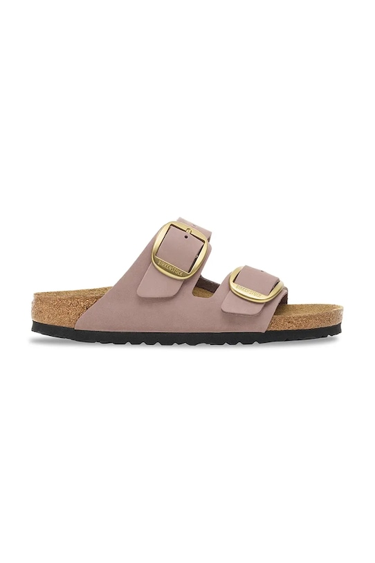 Шлепанцы Arizona с широкой пряжкой Birkenstock, фиолетовый