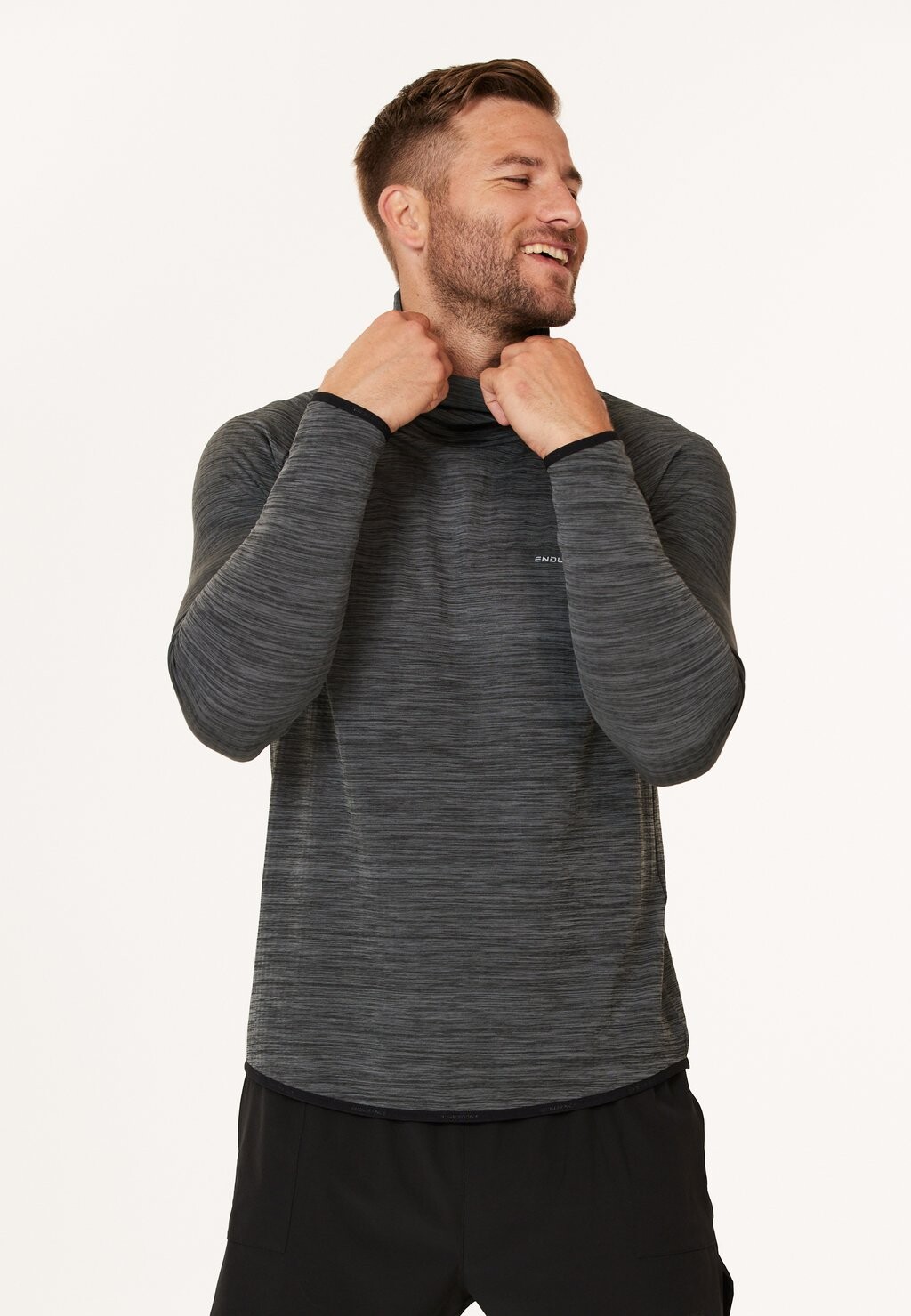 

Топ с длинными рукавами MIDLAYER TRENDA Endurance, черный