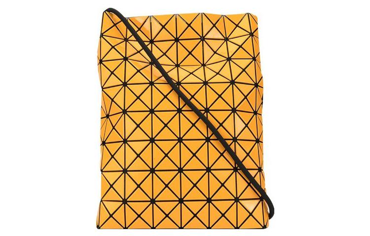 

ISSEY MIYAKE Женская малая желтая сумка-шоппер через плечо с призматическим покрытием