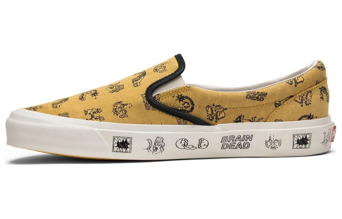 

Туфли-слипоны Vans из парусины унисекс