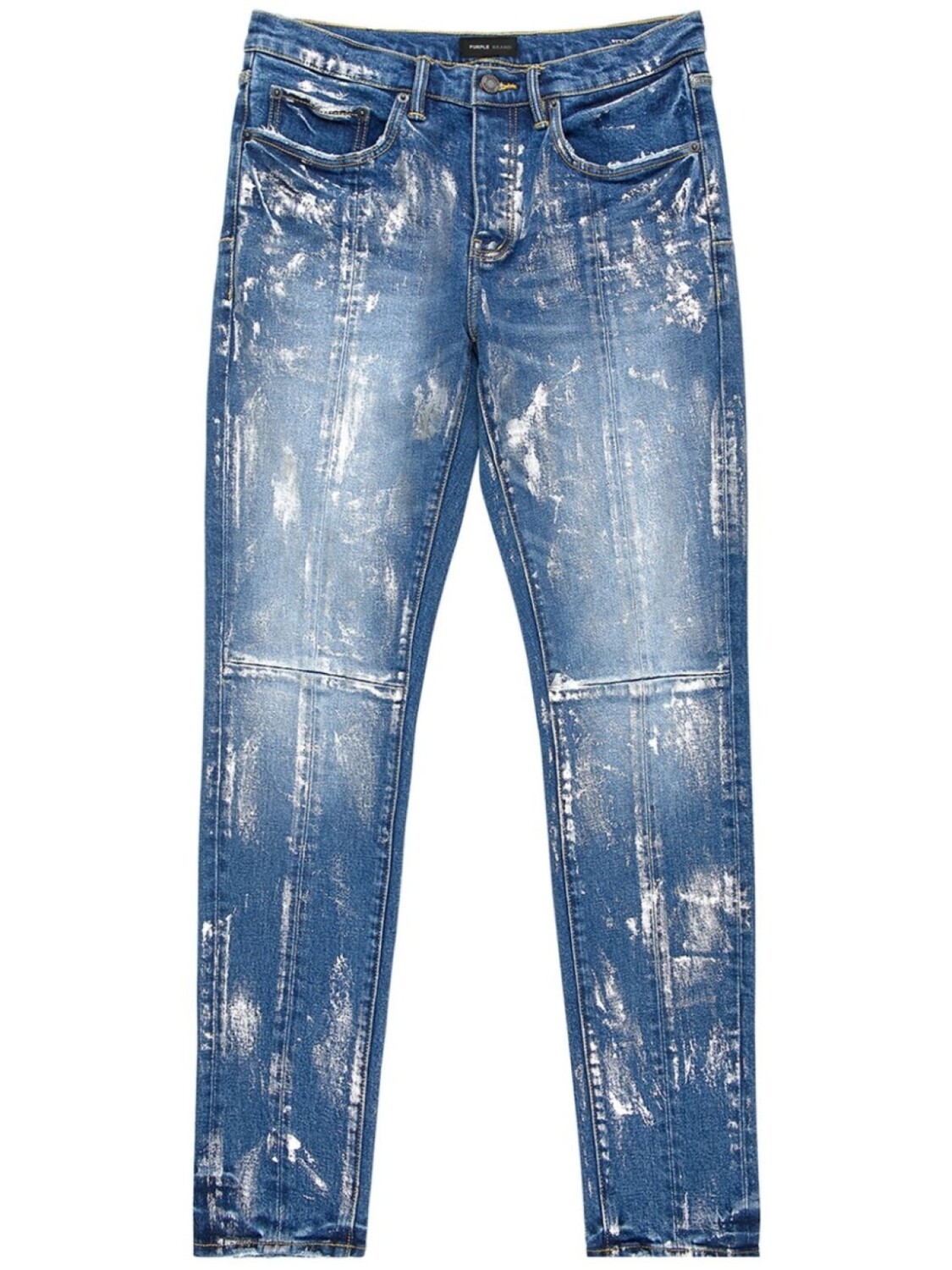 

P001 прямые джинсы Purple Brand, синий