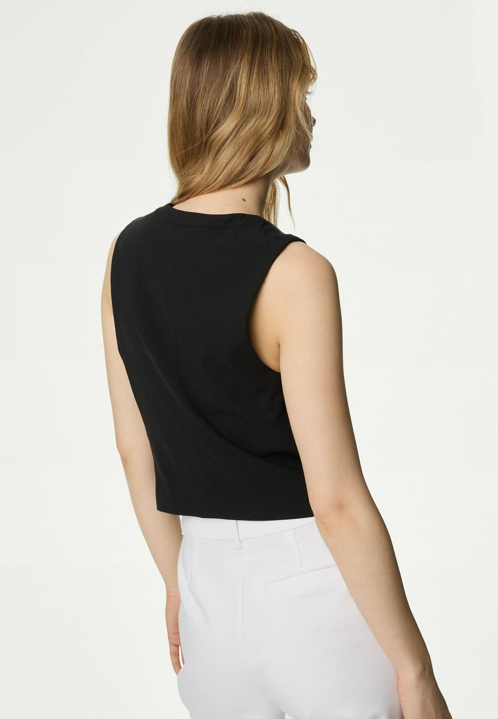 

Кардиган Tailored Waistcoat Marks & Spencer, черный