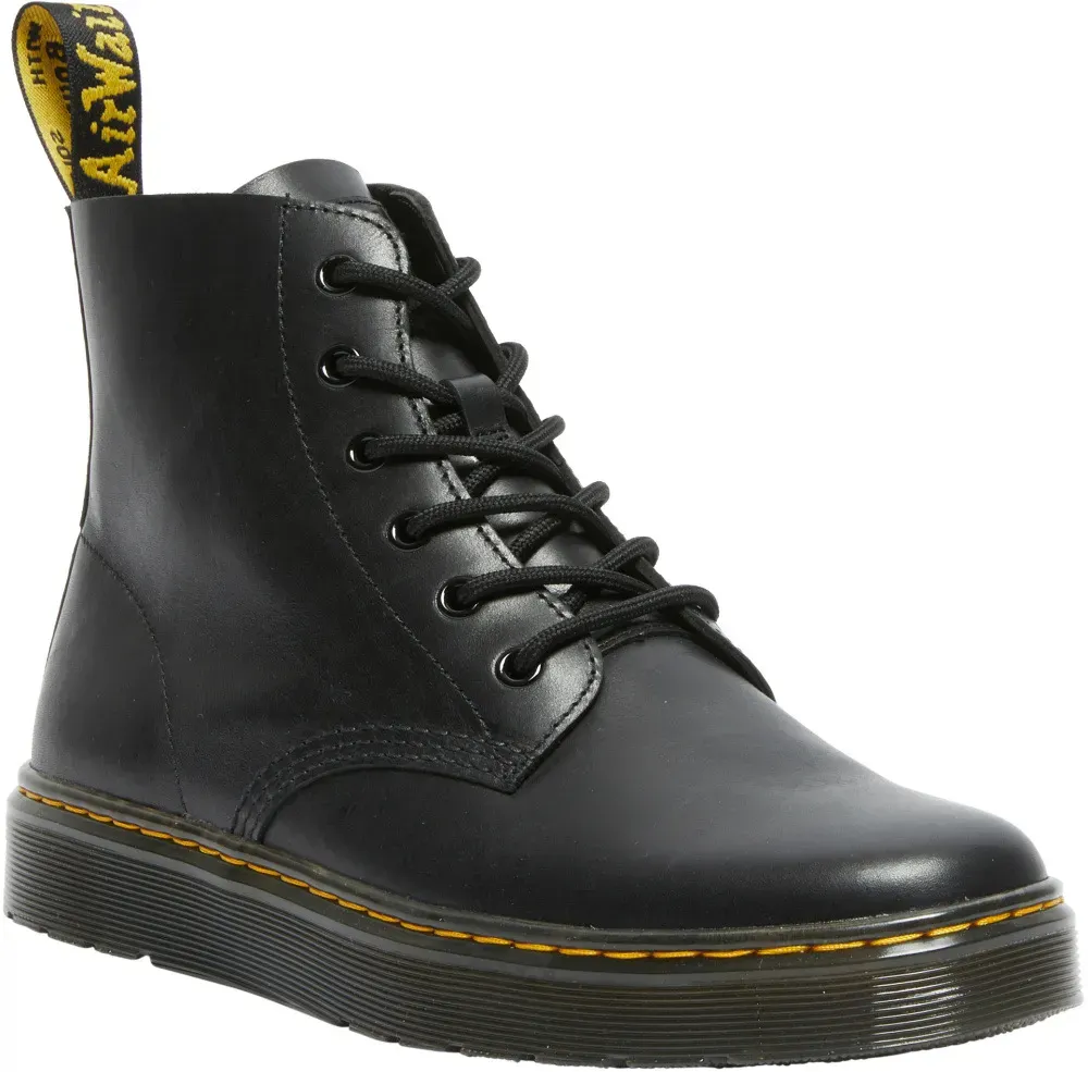 

Ботинки на шнуровке DR. MARTENS "6 Tie Boot THURSTON CHUKKA", со шнуровкой на 6 отверстий, повседневная обувь, обувь на шнуровке, черный