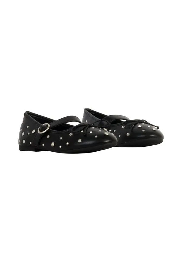Балетные туфли ballerine enfant à невесты super mode poti pati с ремешком на щиколотке Super Mode, Noir — фото 2