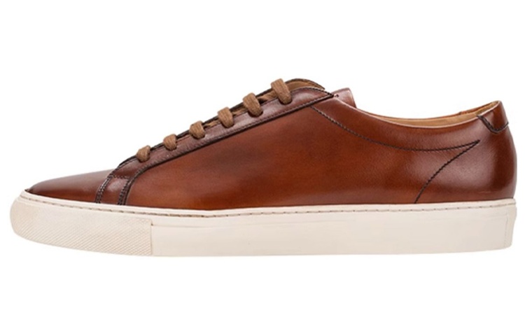 

Мужские скейтерские кросcовки Low Top коричневые LOAKE