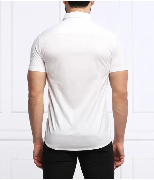 Рубашка regular fit Emporio Armani, белый — фото 4