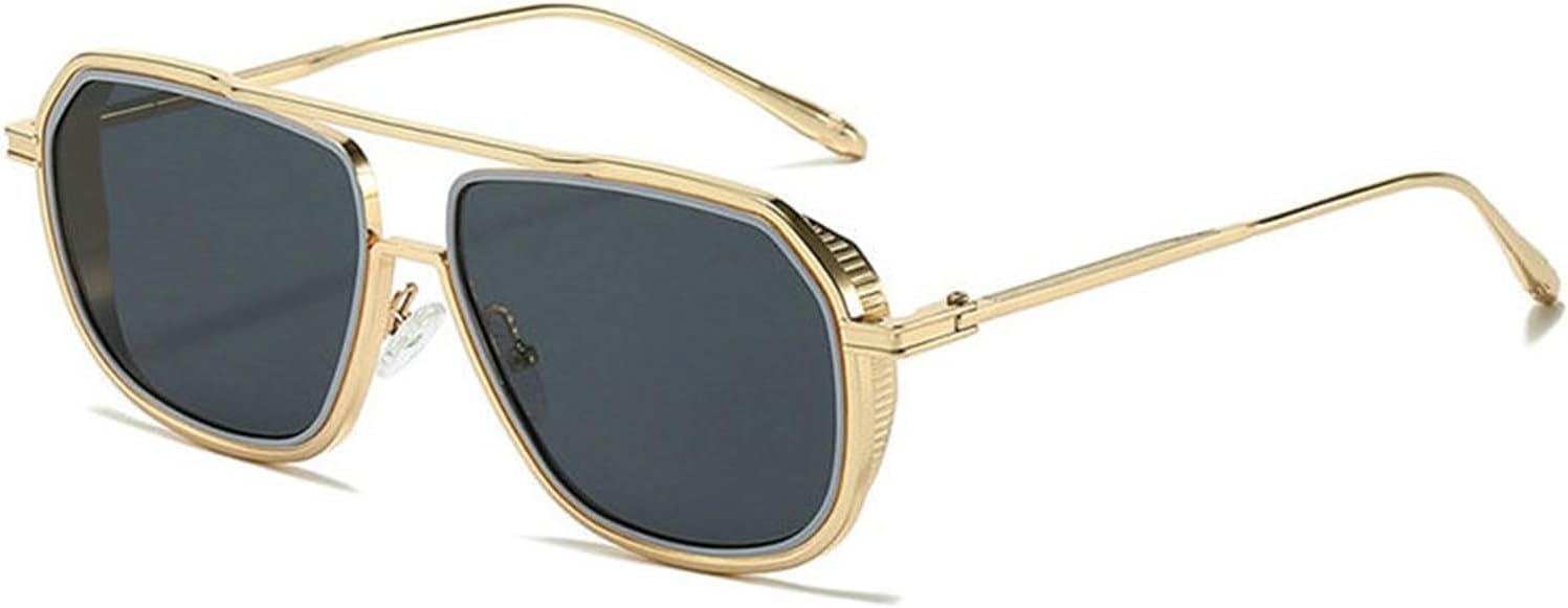 

Солнцезащитные очки Willochra Pilot Gradient в стиле 70-х годов для женщин и мужчин, модель 2025, роскошные винтажные круглые металлические оправы, солнцезащитные очки для женщин, защита от ультрафиолета UV400, C2