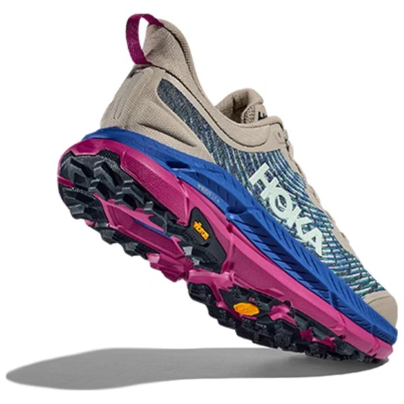 Mafate Speed 4 Farro Ультрамарин HOKA ONE ONE, Коричневый синий — фото 4