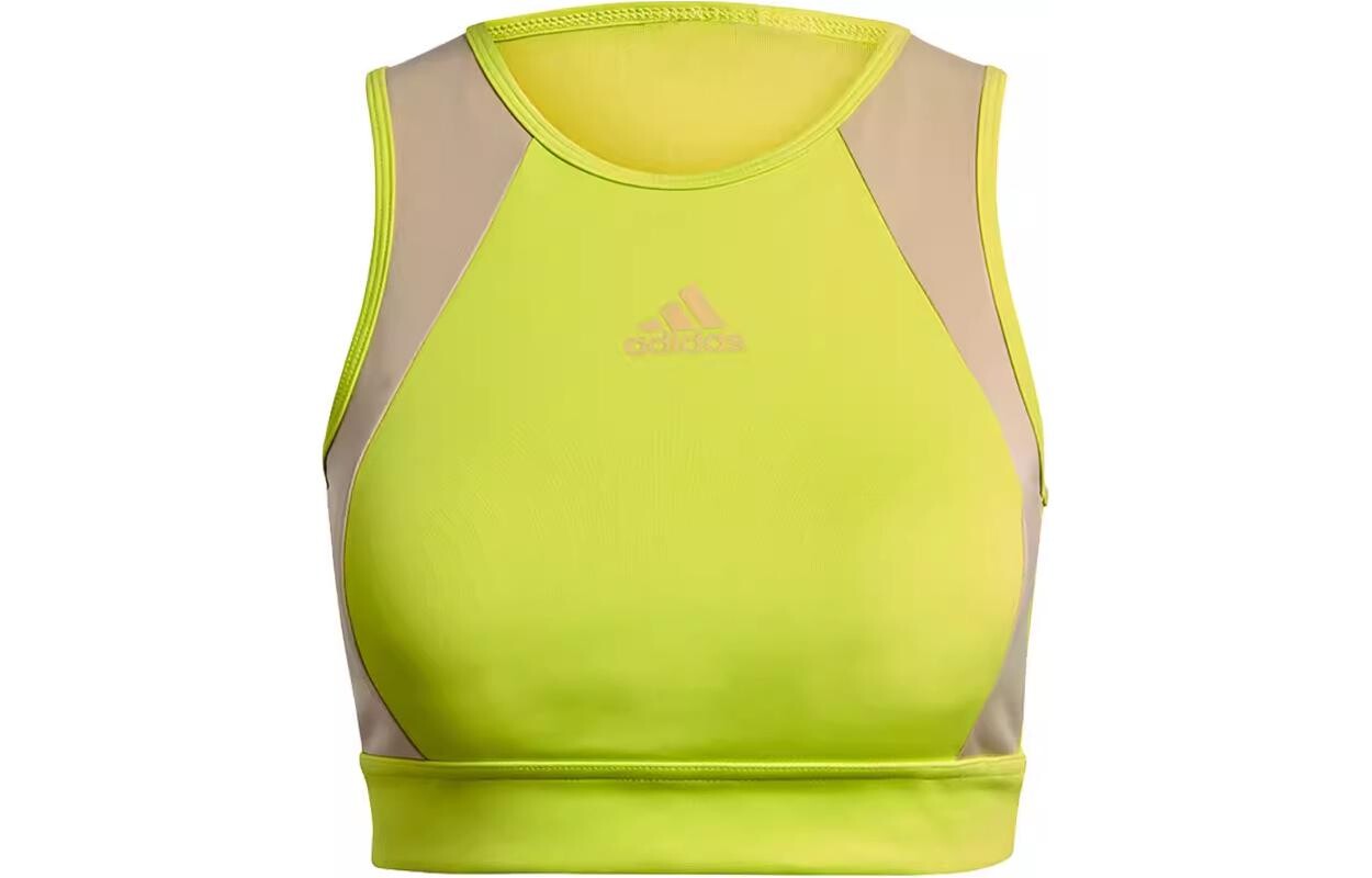 

Спортивный жилет женский неоново-желтый Adidas