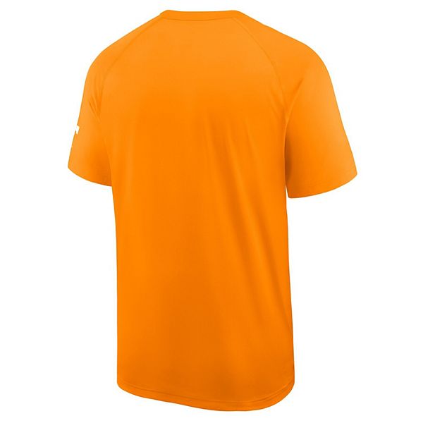 Мужская футболка Tennessee Orange Tennessee Volunteers Ready Raglan Premium Performance Nike — фото 4