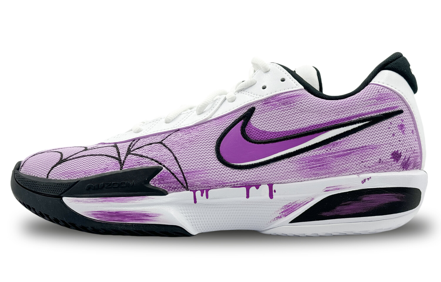 

Баскетбольные кроссовки Air Zoom GT Cut Academy мужские с низким верхом фиолетового цвета Nike