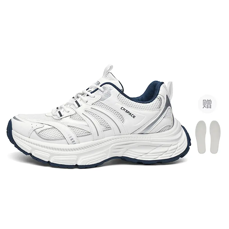 

Кроссовки China Aerospace Low Top Chunky Unisex ZHONGGUOHANGTIAN, Cream белый[Free Fleece-Lined Insole]