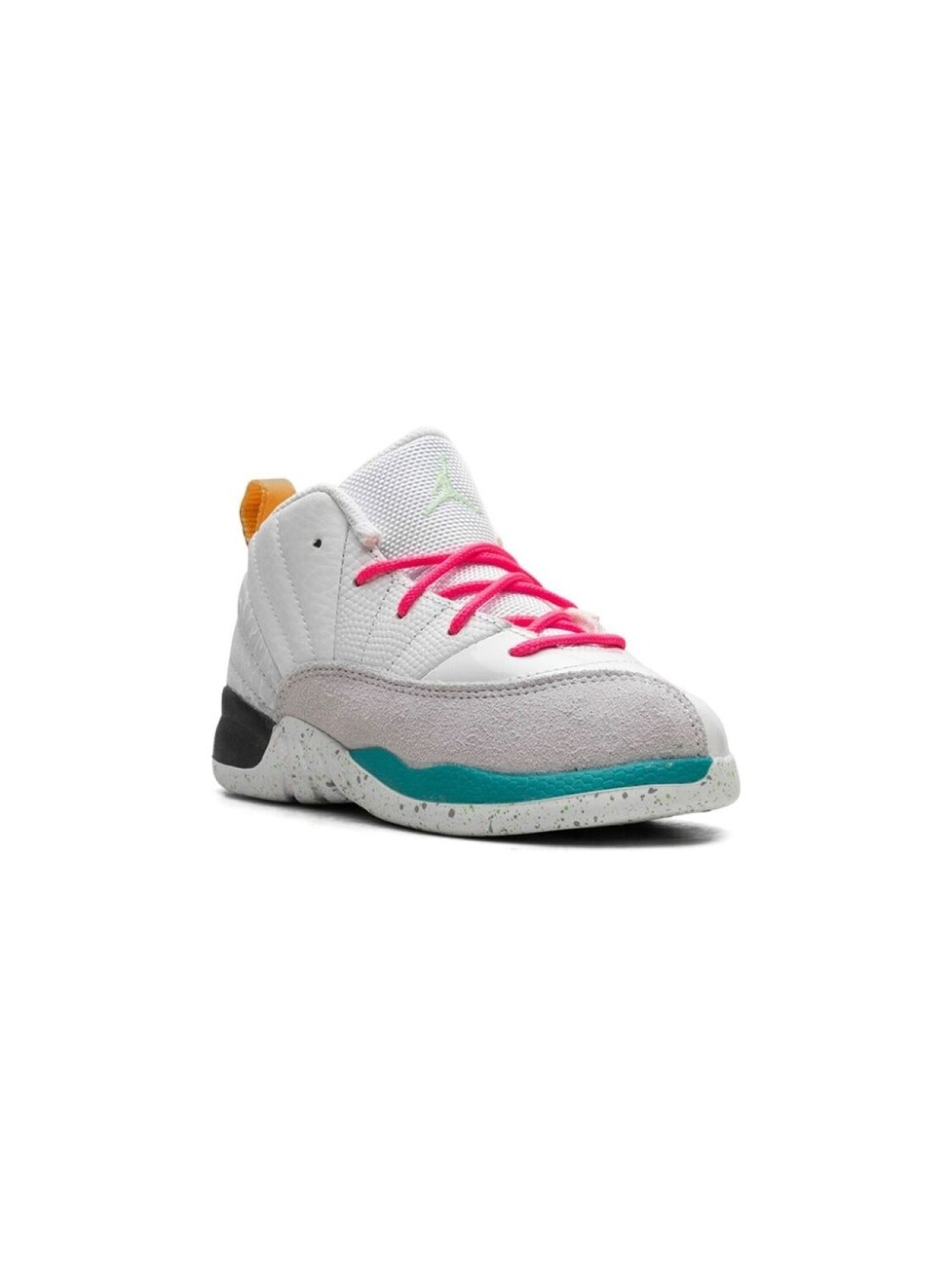 

Кроссовки Air Jordan 12 Vapor Green Jordan Kids, белый