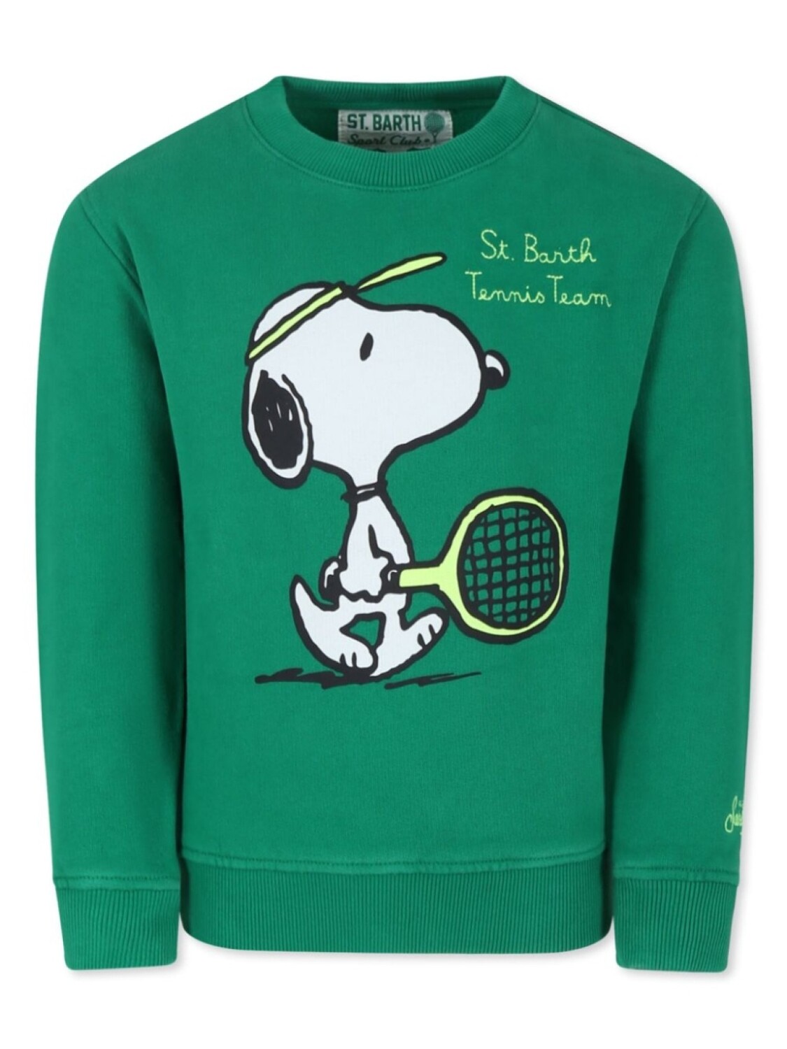 

Толстовка MC2 Saint Barth Kids x Snoopy Peanuts, зеленый