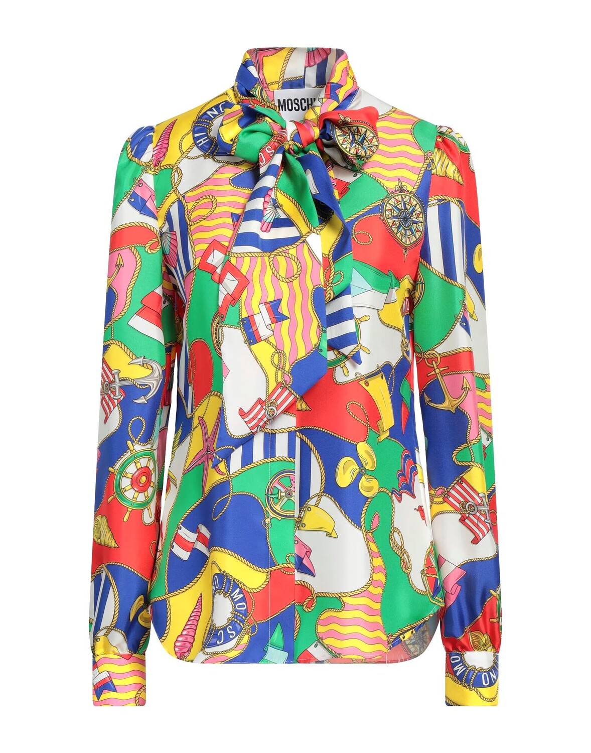 

Рубашка Moschino, синий