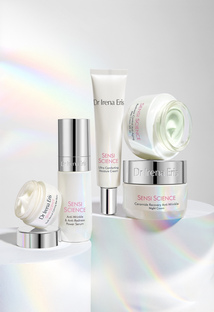 Крем для лица SPF DR IRENA ERIS Ультракомфортный увлажняющий Sensi Science, дневной и ночной, против морщин — фото 4