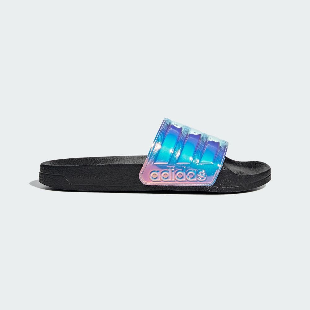 

Шлепанцы Adidas Adilette shower sandals, цвет Black/Iridescent/Black