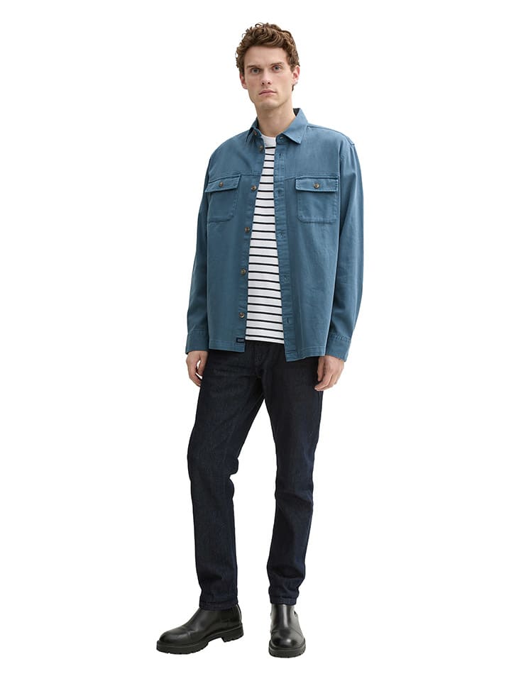 

Рубашка Tom Tailor, синий