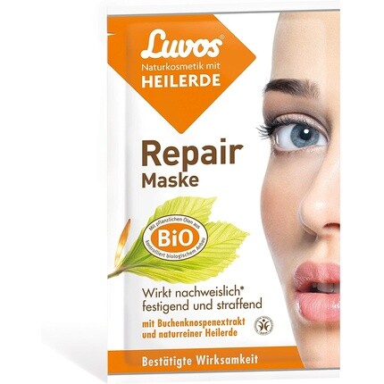 

Luvos Cream Mask Repair Mask Глубоко очищающая мгновенный эффект 2 x 7,5 мл