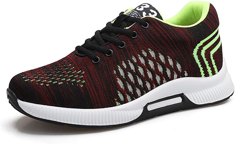 

Мужские модные кроссовки ailishabroy с дышащей тканью: повседневные туфли на скрытой подошве для уверенных в себе мужчин, красный