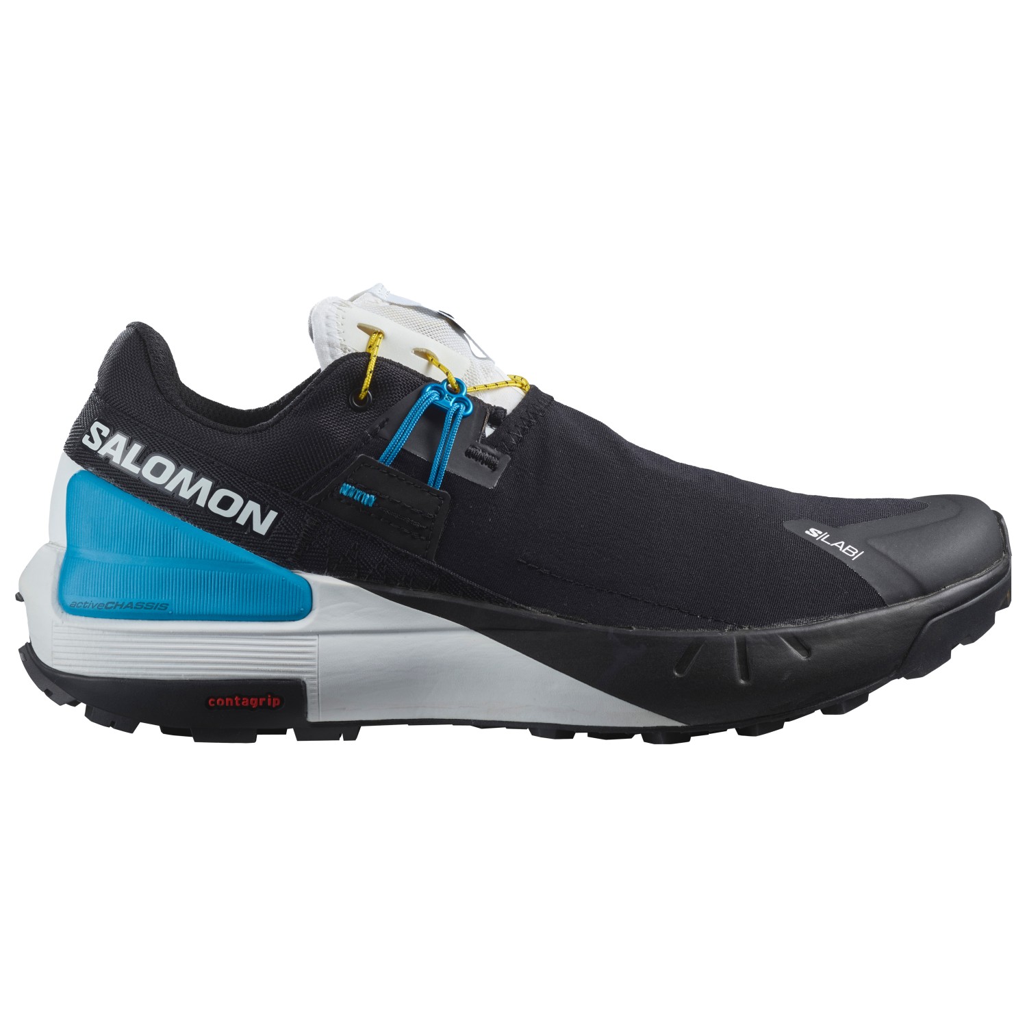 

Походная обувь Salomon S/Lab Skyway, цвет Black/White/Transcend Blue