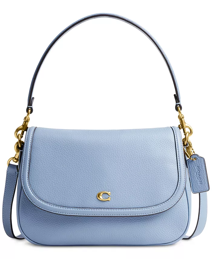 

Наследие Маленькая Сумка Через Плечо из Гладкой Кожи Legacy COACH, синий
