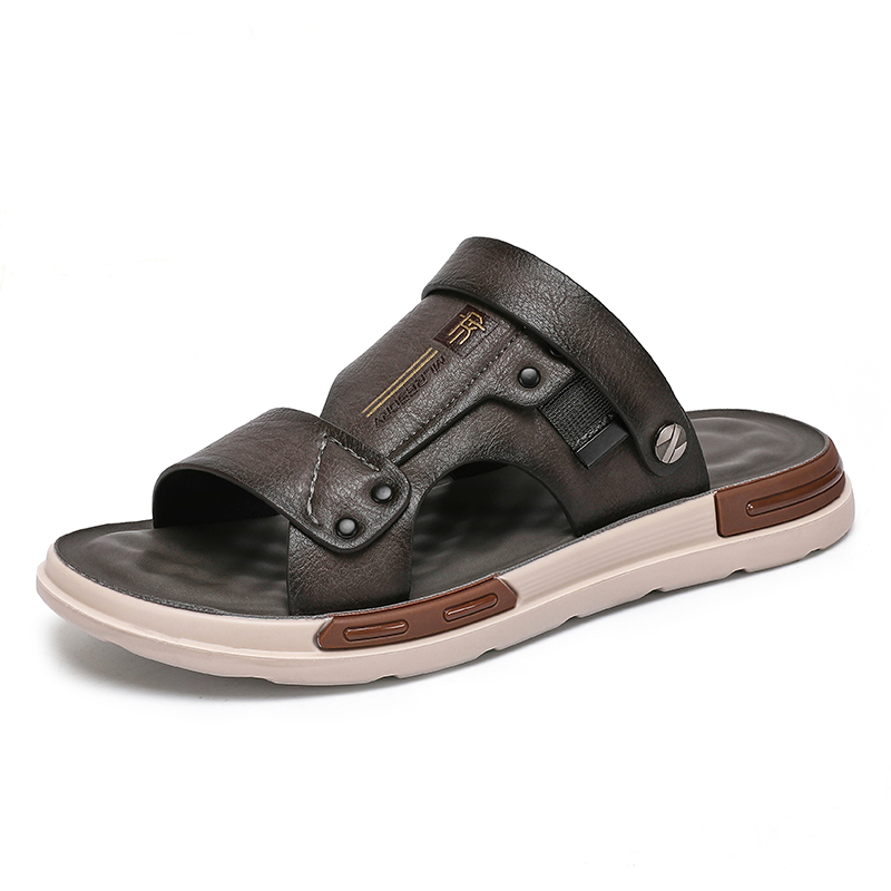 

Jinho Мужские пляжные сандалии Black/Gray - Gray, цвет Gray