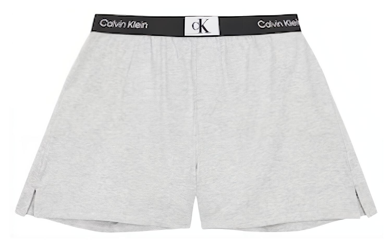 

Повседневные шорты женские серые Calvin Klein