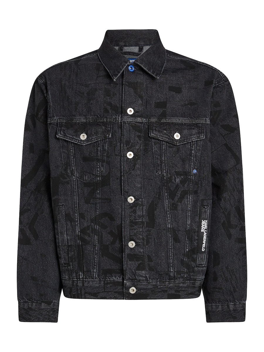 

Куртка межсезонная KARL LAGERFELD JEANS, Black/Black Denim
