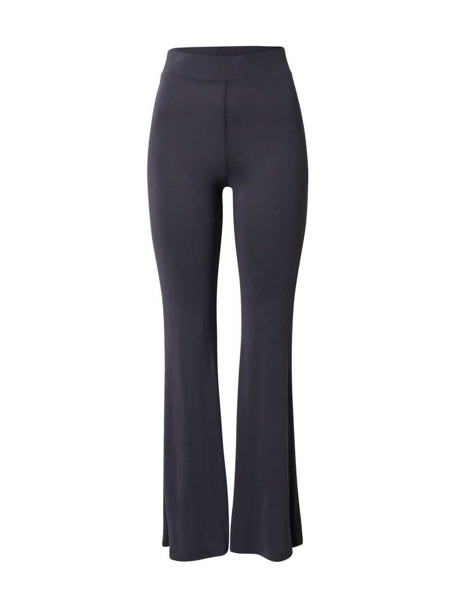 

Тканевые брюки Monki Flared Pants, черный деним