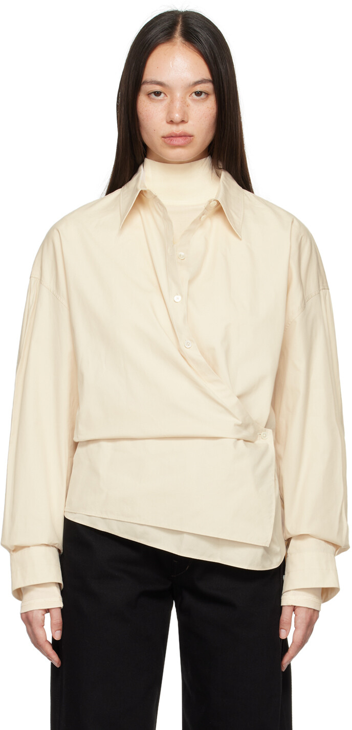 

Рубашка Off-White Twisted LEMAIRE