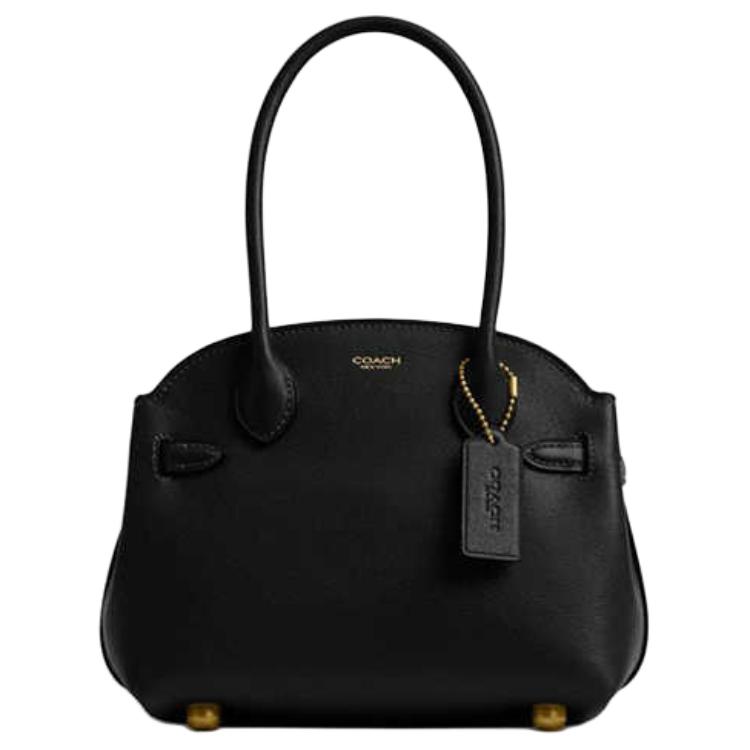 

COACH Черная кожаная сумка через плечо