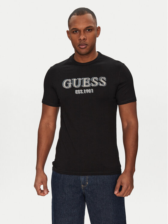 

Футболка классического кроя M5GI07 I3Z14 Guess, черный