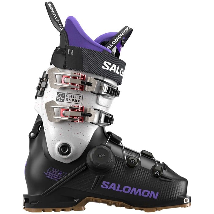 

Горнолыжные ботинки Shift Alpha Boa 95 W для горных походов - женские, 2026 г. Salomon, Black / Ultra Violet / Ultra Violet, Черный, Горнолыжные ботинки Shift Alpha Boa 95 W для горных походов - женские, 2026 г. Salomon, Black / Ultra Violet / Ultra Viole