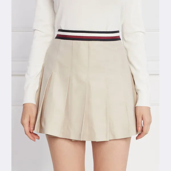 

Плиссированная юбка Global из STP Tommy Hilfiger, бежевый
