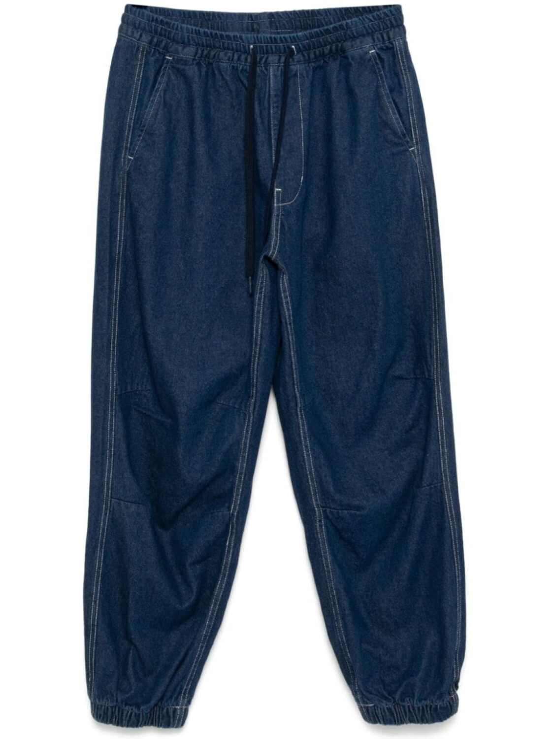 

Зауженные джинсы с кулиской CHOCOOLATE, синий