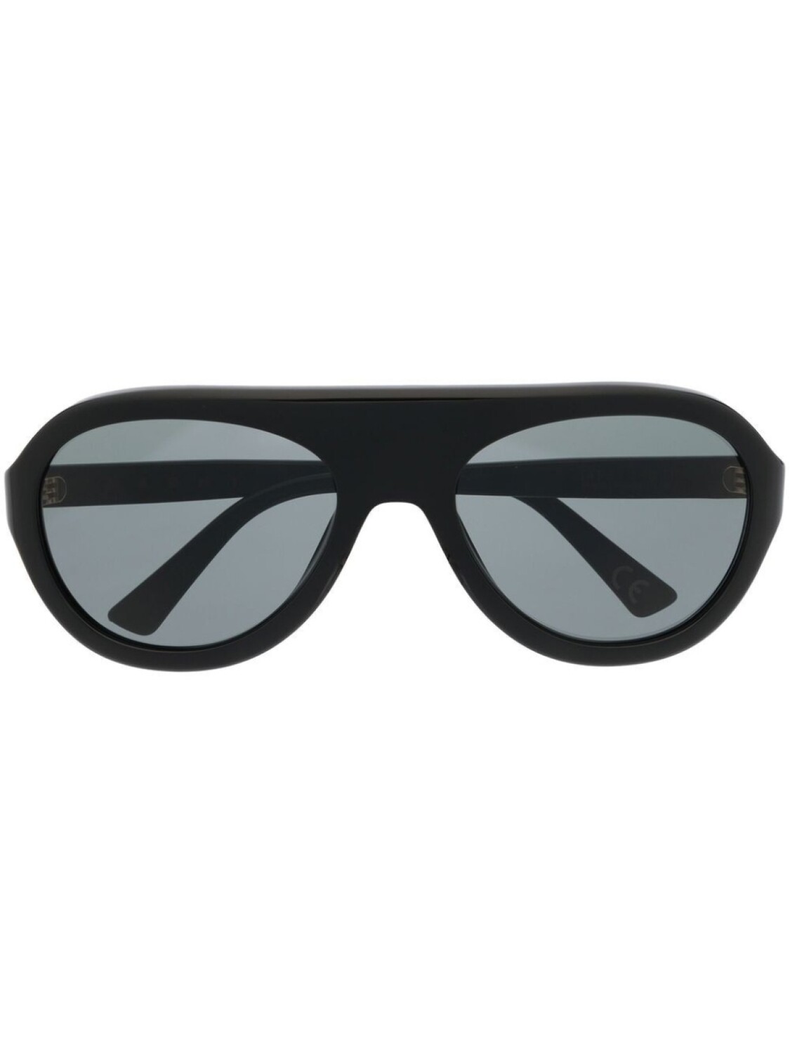 

Marni Eyewear солнцезащитные очки T4T в круглой оправе, черный
