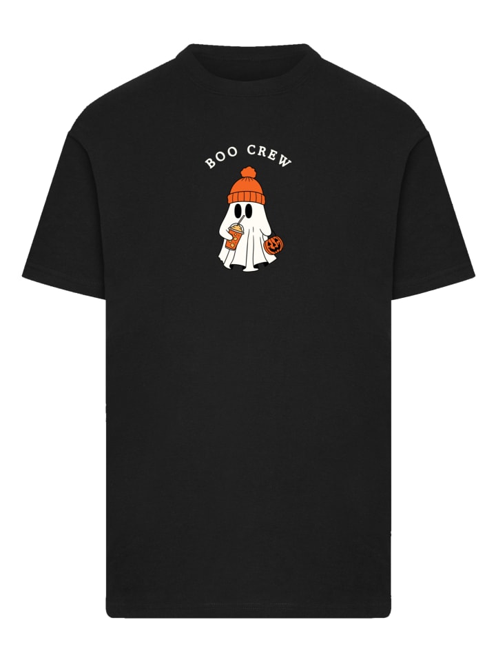 

Футболка Boo Crew Cool Ghost Halloween черного цвета F4NT4STIC, Черный, Футболка Boo Crew Cool Ghost Halloween черного цвета F4NT4STIC