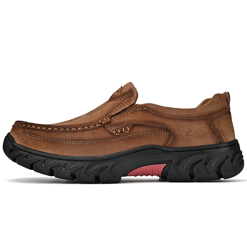 

ZAMST Мужские повседневные туфли мужские низкие тёмно-коричневые, цвет Dark Brown