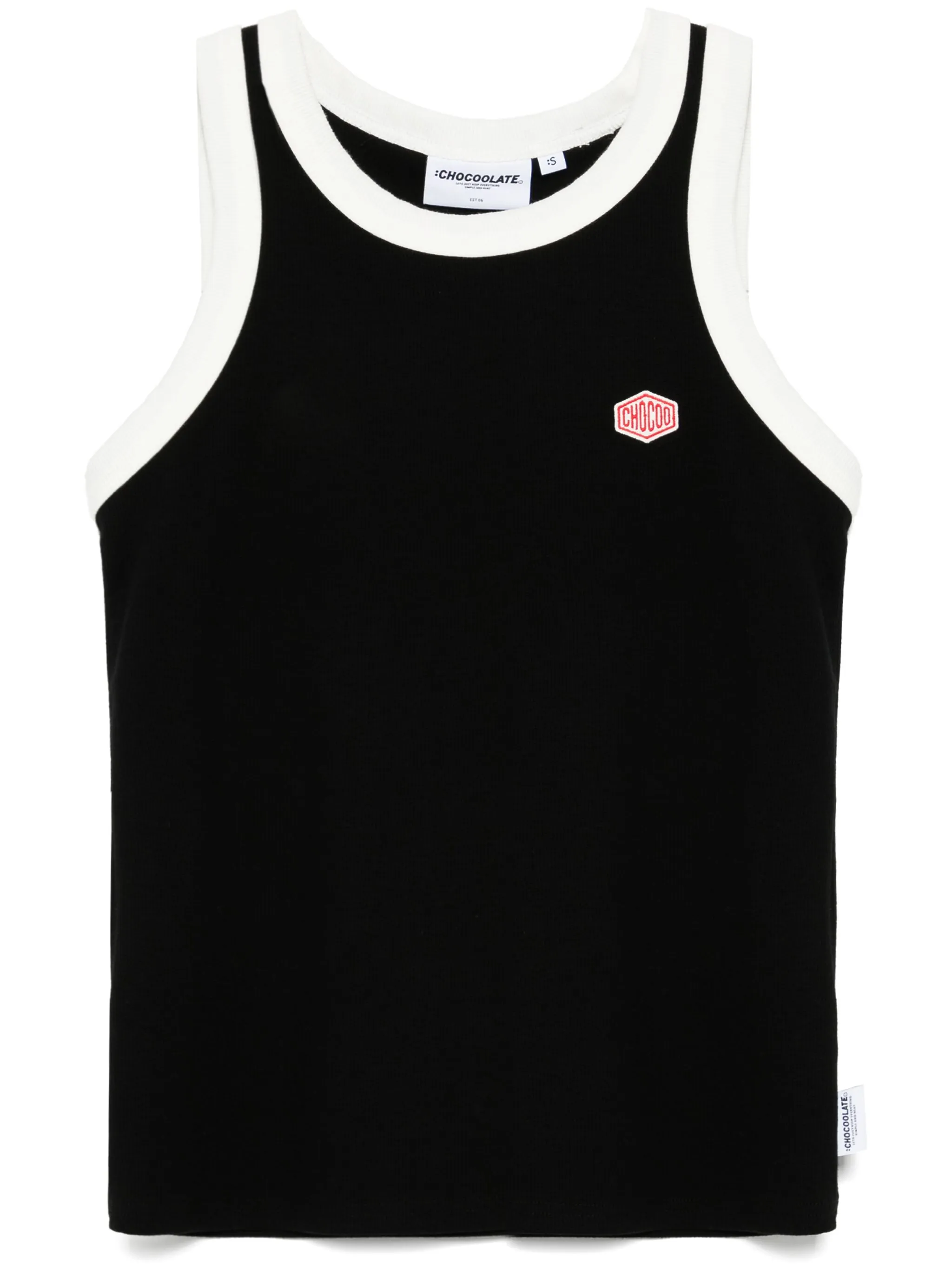 

Топ в рубчик Chocoolate, черный