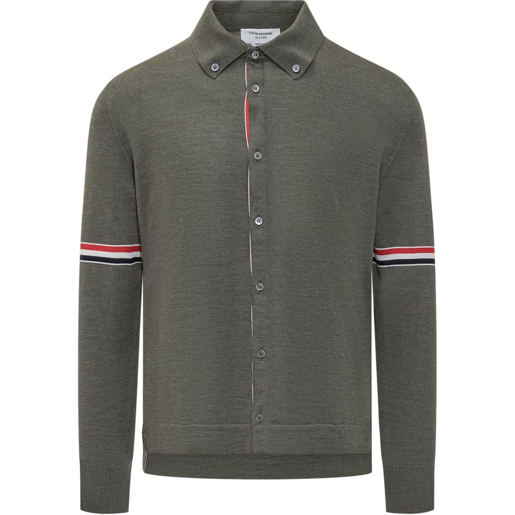 

Кардиган с полосками Rwb на пуговицах THOM BROWNE, зеленый