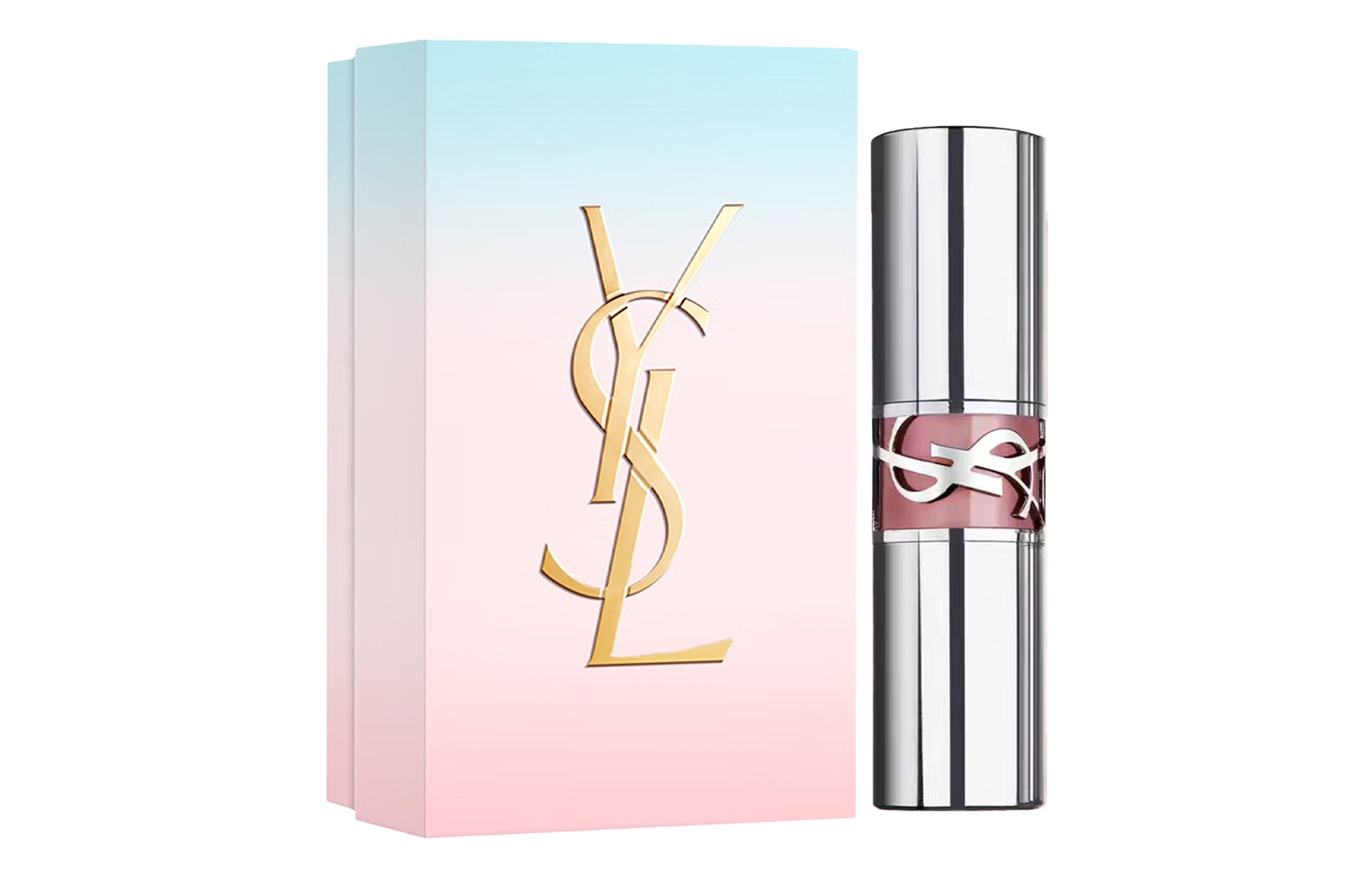 

Limited Twilight Dusk Round Tube Love Radiance помада-блеск глянцевая легко растушевывается осветляет тон кожи 3,2г SAINT LAURENT