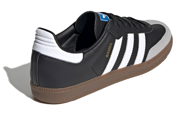 Кроссовки Adidas Samba Vegan Black Gum, черный (размер RU 37,5) — фото 4